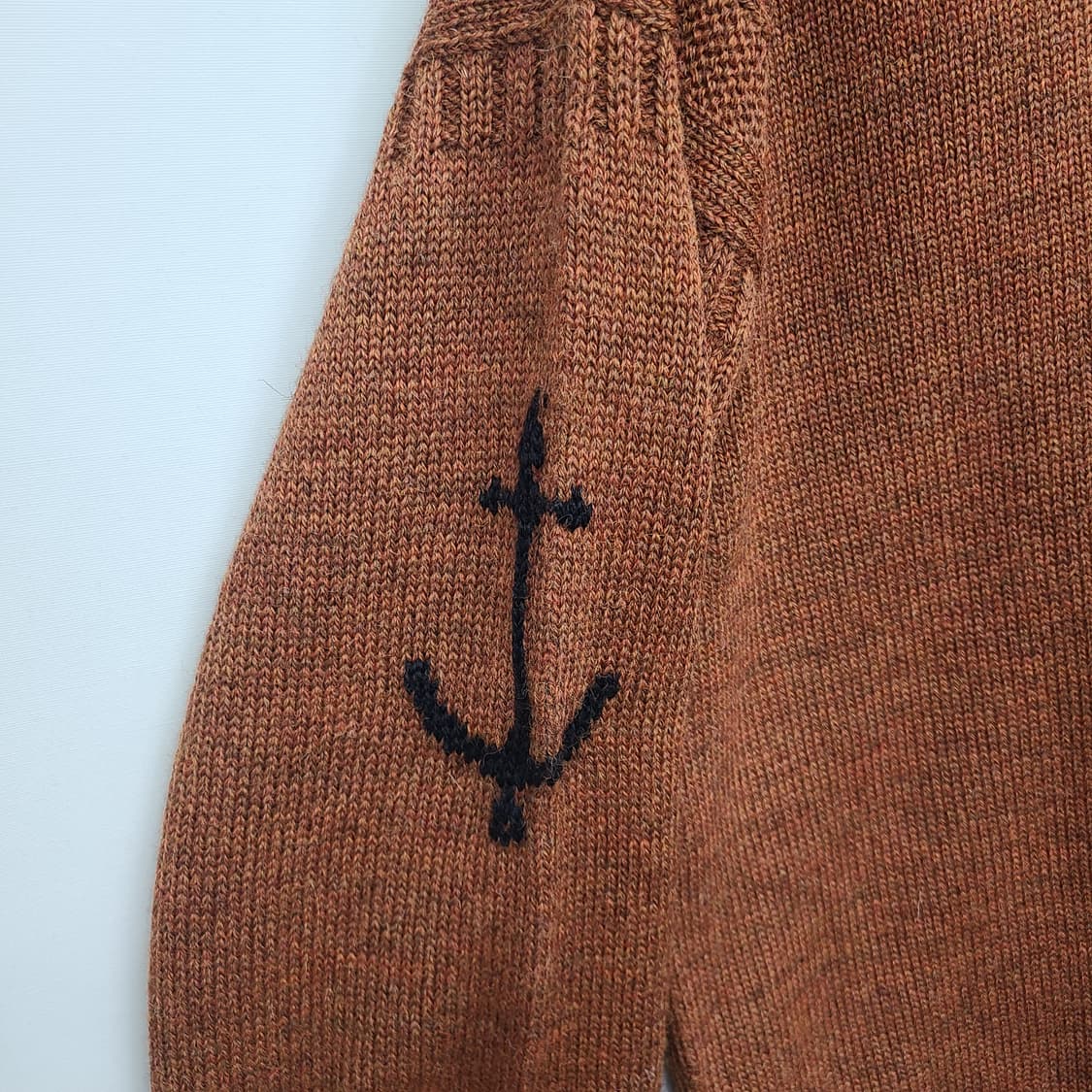 건지울른스 피셔맨 홀가먼트 니트 진저 44(105-110) 상품이미지6