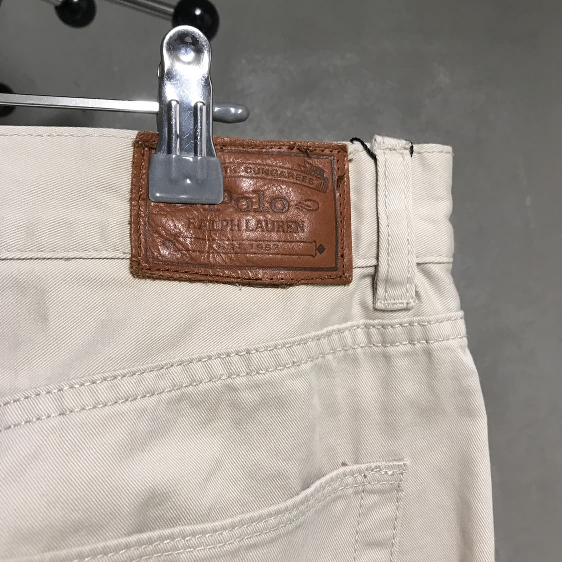 폴로 랄프로렌 코튼 팬츠 베이지 34/30 상품이미지4