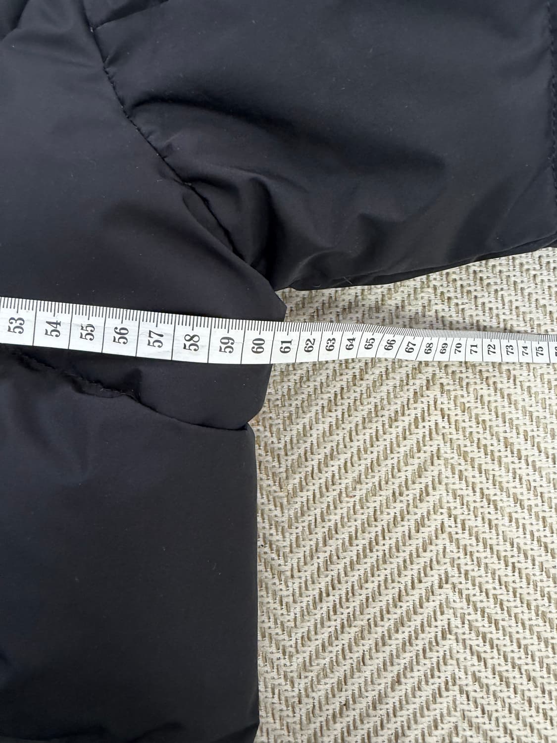 정품) 네파 남성 블랙 덕다운 패딩 110 상품이미지9