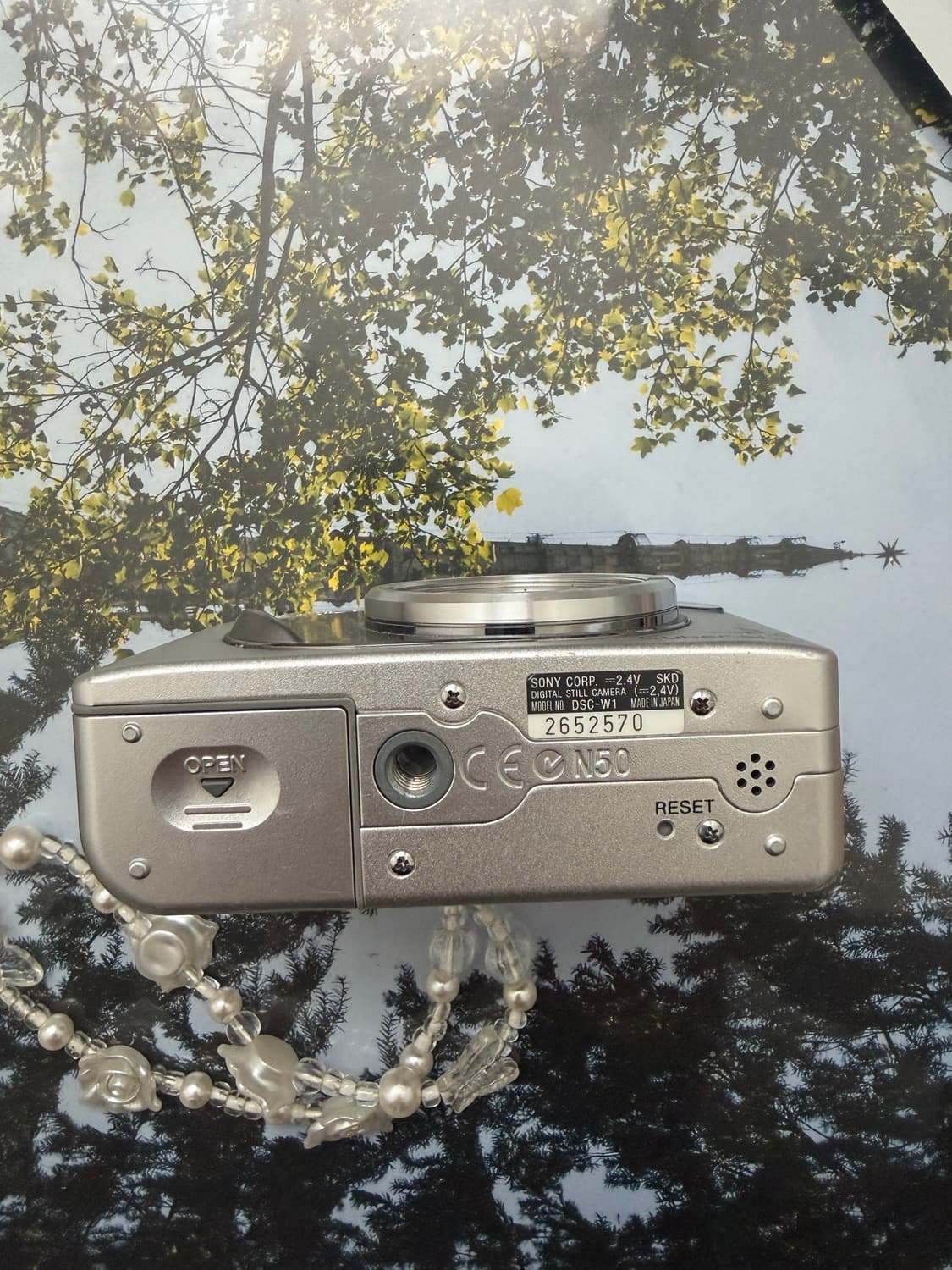 소니 빈티지 카메라 사이버샷 DSC-W1 상품이미지5