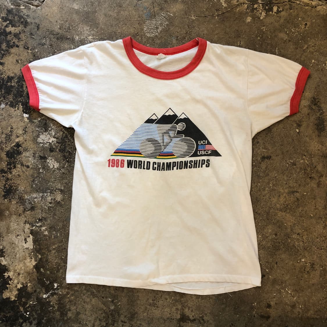 70s~90s Ringer T-shirt-L 상품이미지1