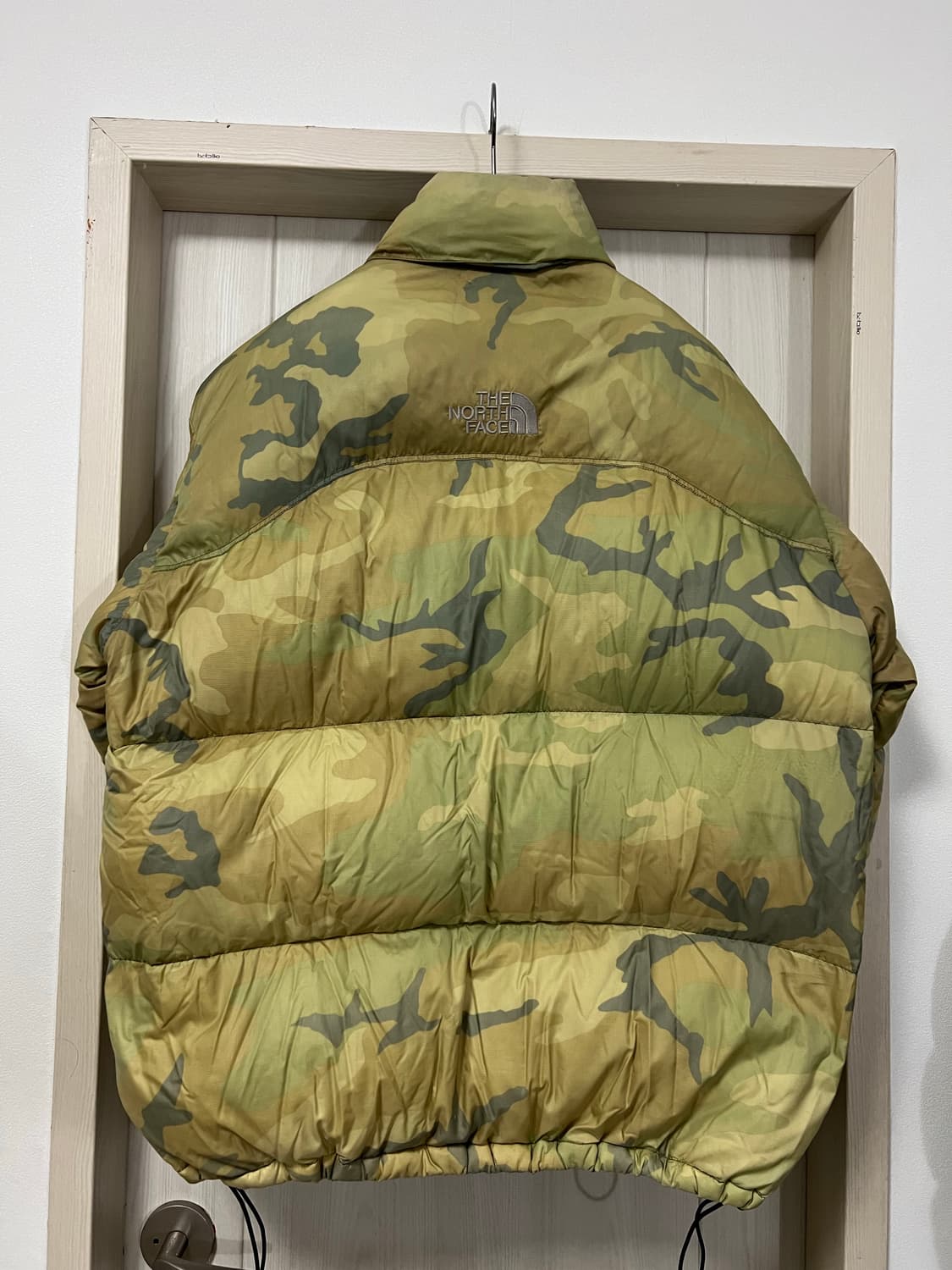 노스페이스 카모 눕시 센터로고 XXL 상품이미지6