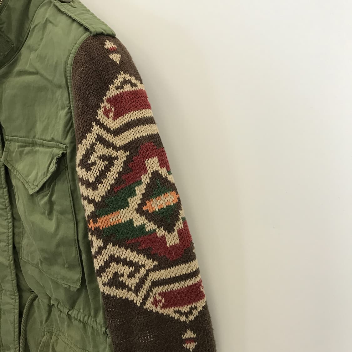 데님앤서플라이 에스닉 m65 니트야상자켓 [S] 상품이미지3