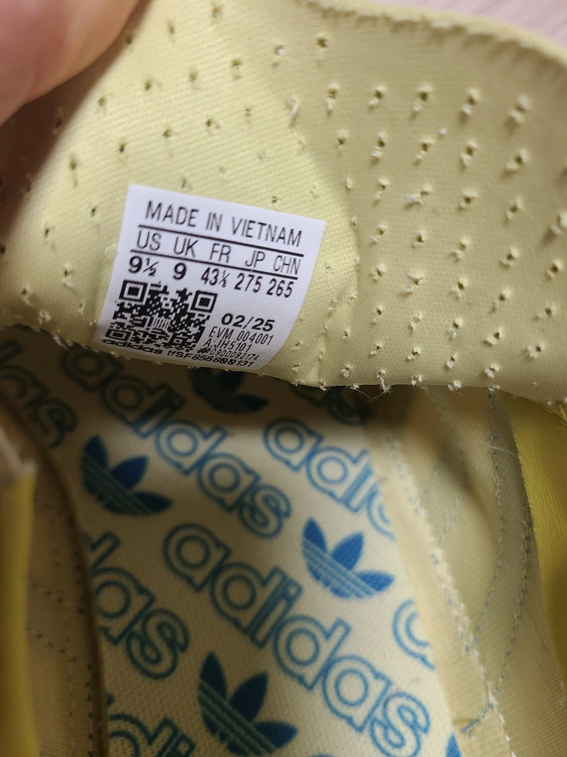 아디다스 SL 72 RS 옐로우/블루 275미리 상품이미지5