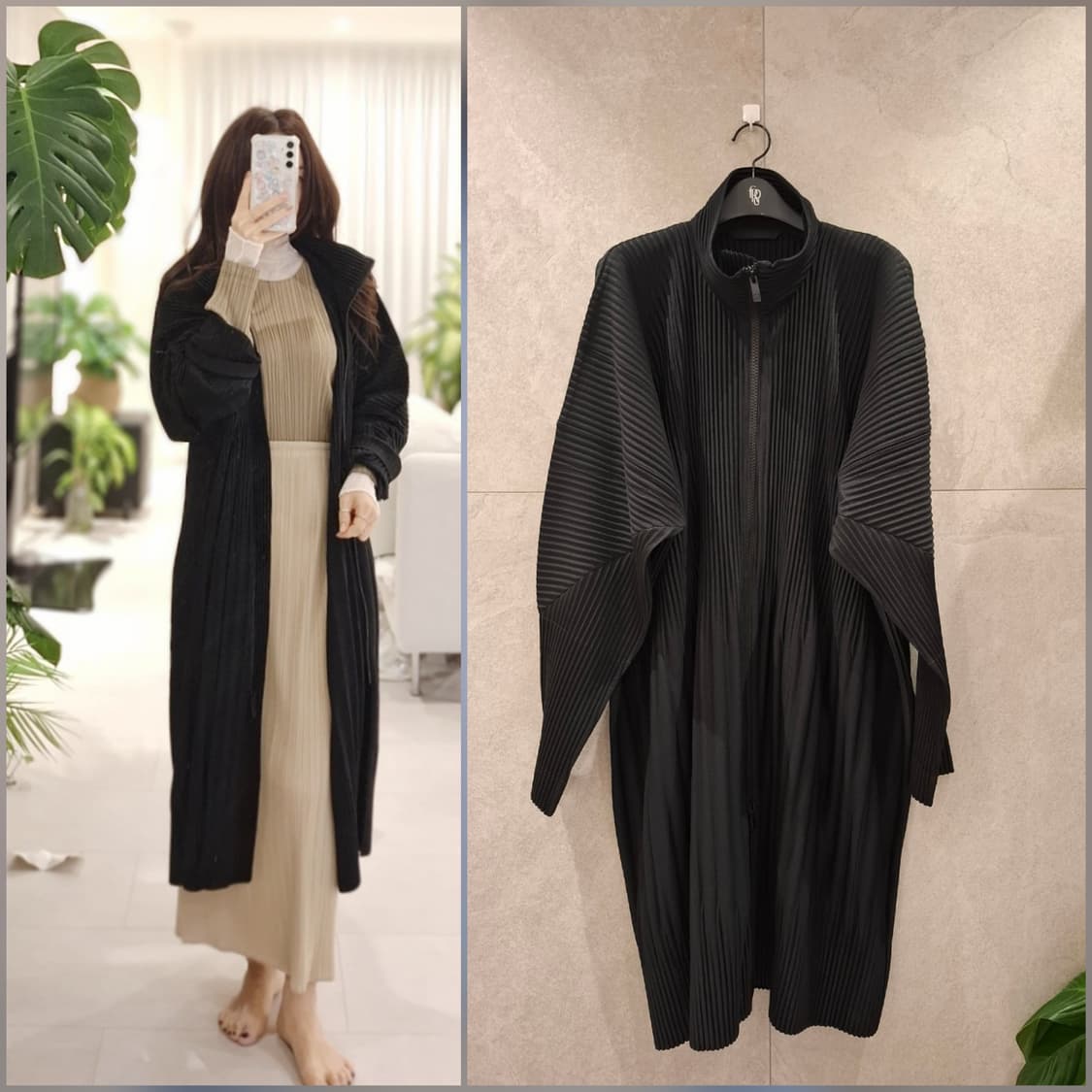 이세이미야케 옴므플리세 롱자켓 블랙3사이즈 플리츠플리즈 상품이미지10