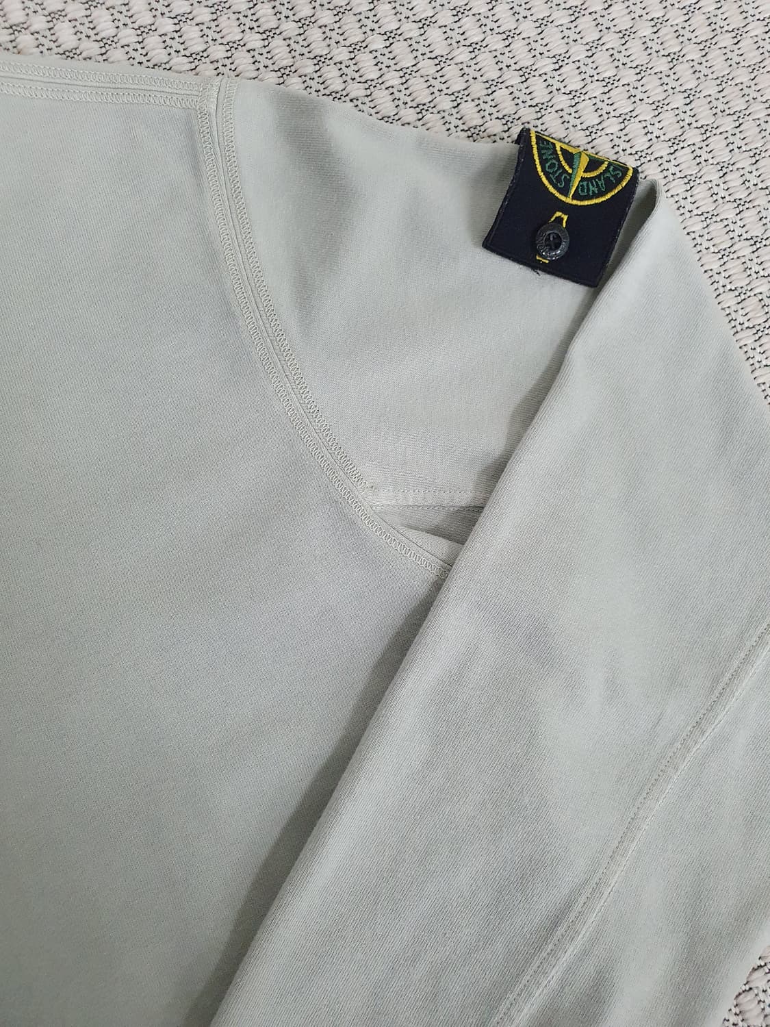 19AW 스톤 아일랜드 그레이 스웨트셔츠 상품이미지3