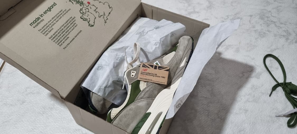 뉴발란스 에임레온도르 991 UK 그레이 300 상품이미지5