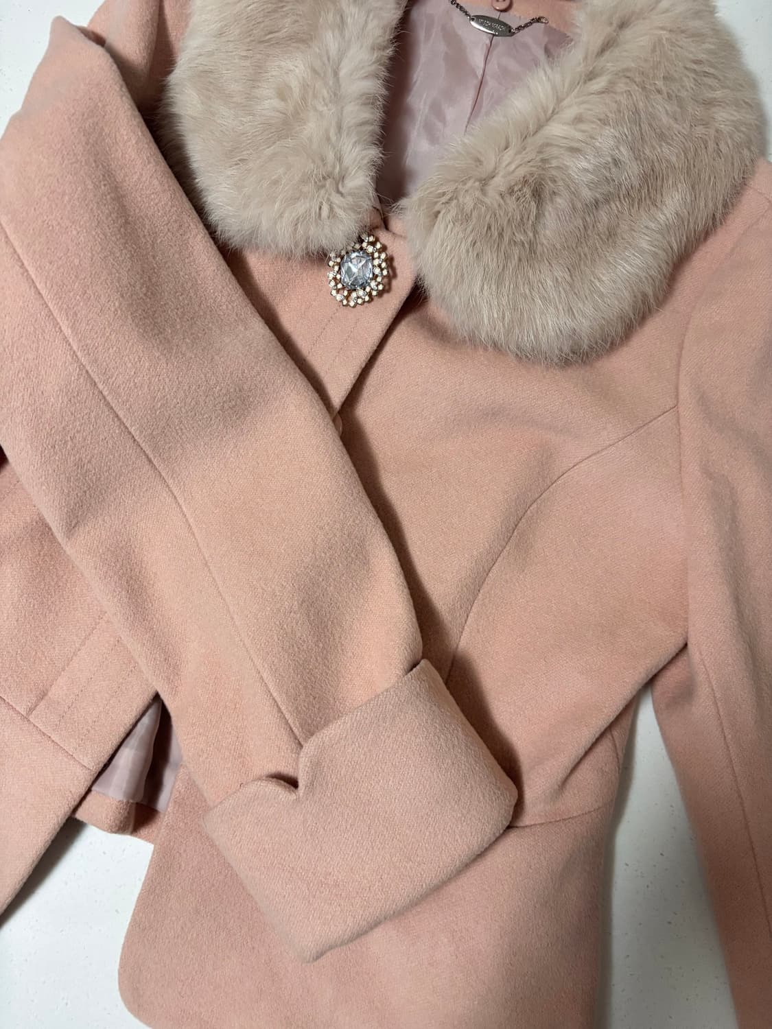 misch masch 밋슈맛슈 비쥬 퍼 숏코트 / 스나계 양산형 양지뢰 상품이미지3