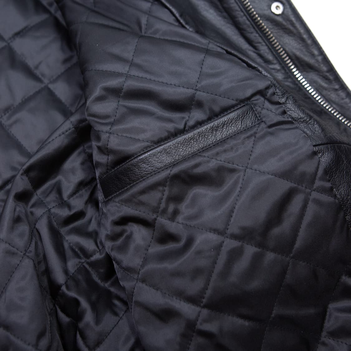 골프왕 에어브러쉬 하트 봄버 자켓 블랙 상품이미지8