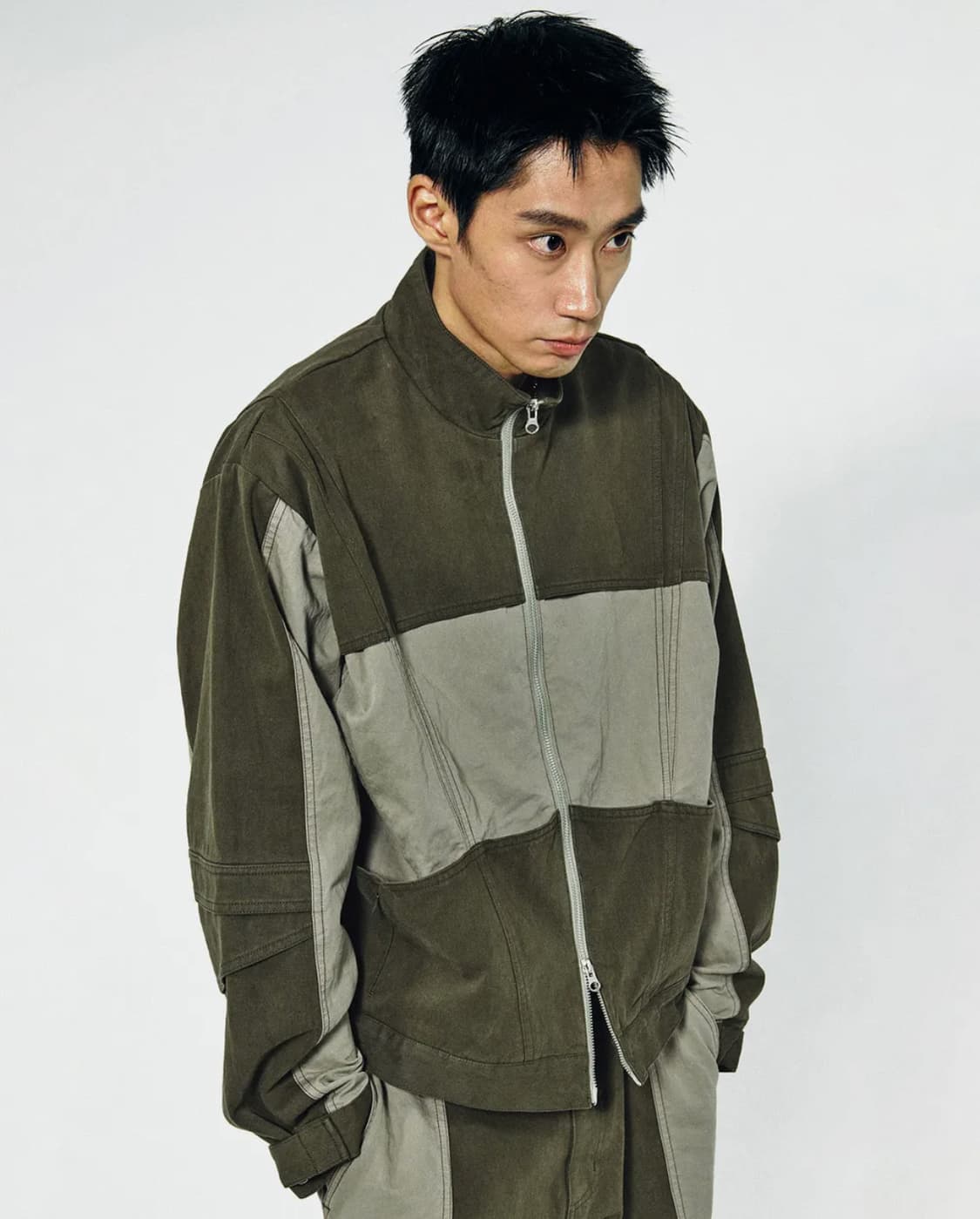 NOMANUAL F.D.L JACKET-Khaki 상품이미지2