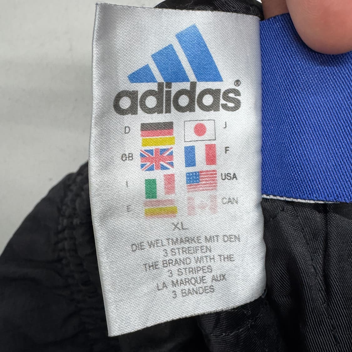 아디다스 90s 삼선 검노 올드스쿨 바람막이 트랙팬츠 상품이미지7