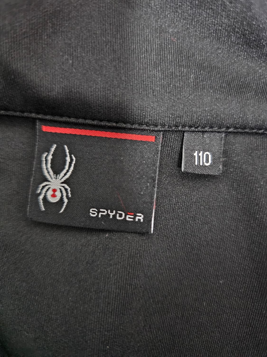 스파이더 트레이닝 집업 2XL 상품이미지3