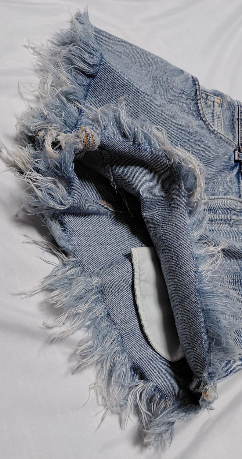 [25~26] MOUSSY 빈티지 컷오프 데님 숏팬츠 (사이즈 2) 상품이미지10