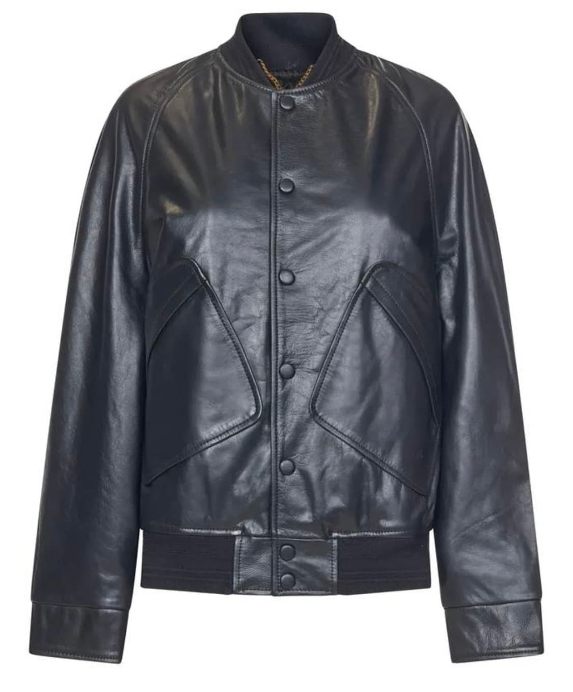 빅토리아베컴 가죽 블루종 6사이즈(55-66)새상품 상품이미지4