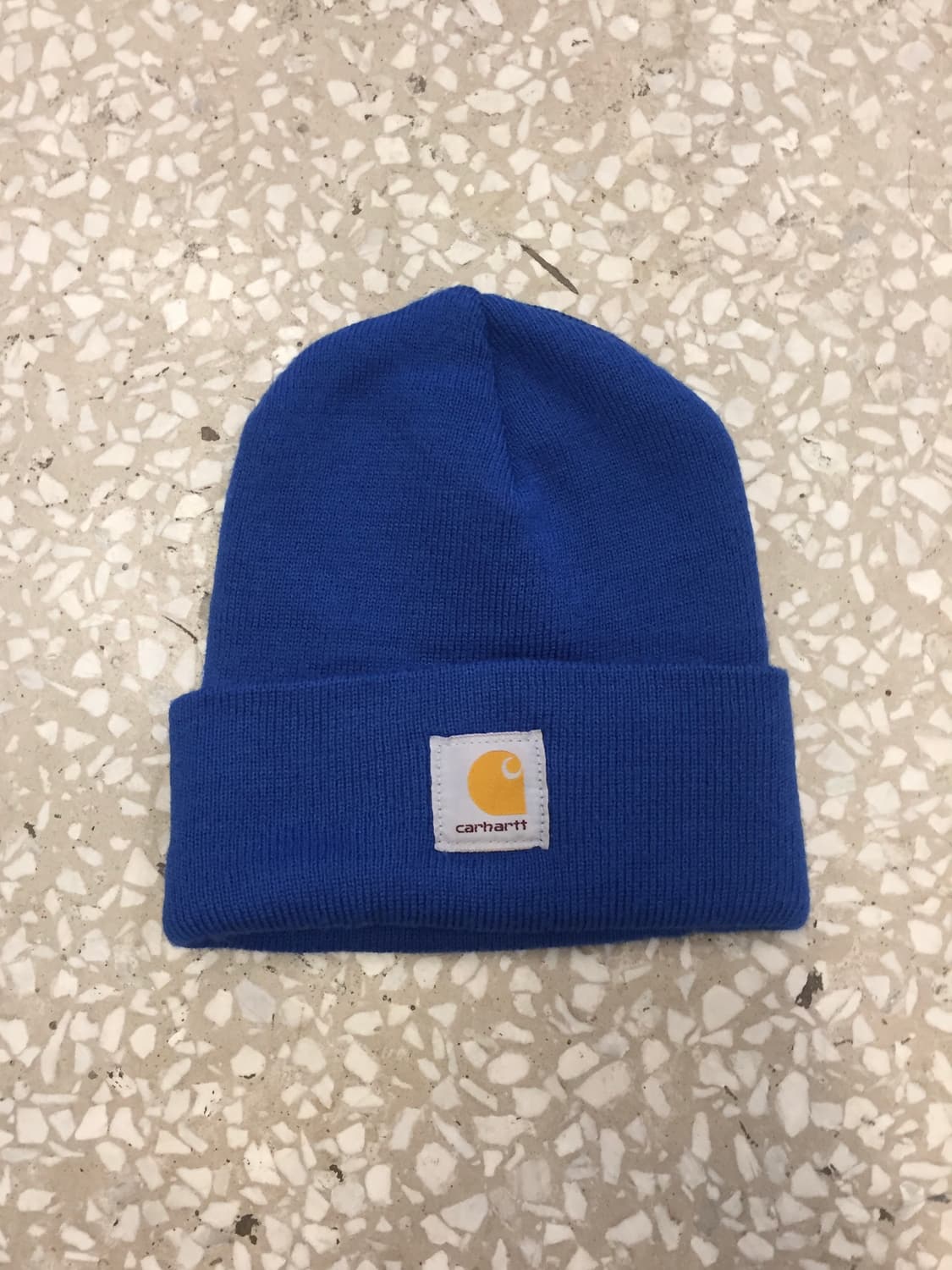 Carhartt Knit Beanie – Blue 상품이미지1