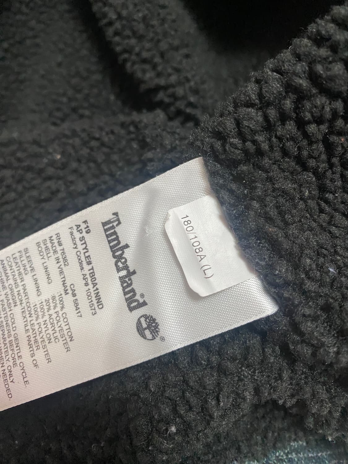 Timberland  브리티시 체크 아웃도어 쉘 셔츠 자켓 L 상품이미지7