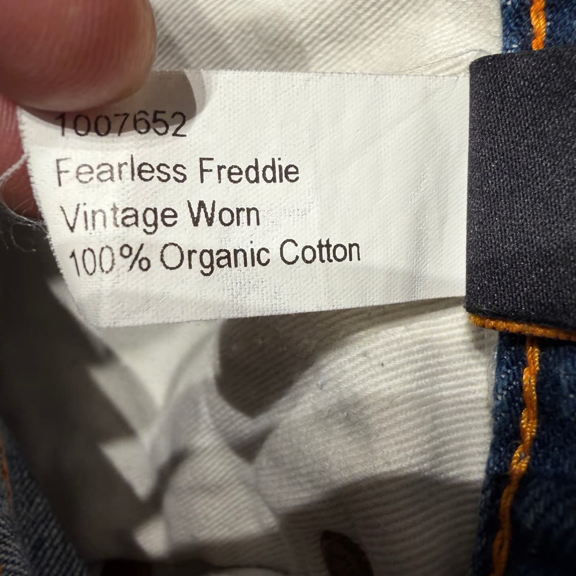 누디진 피어리스 프레디 빈티지 데님 팬츠 32 상품이미지4