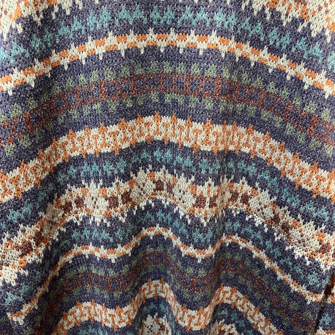 일본 빈티지 패턴 니트 상품이미지4