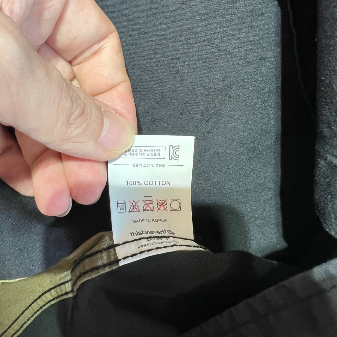 [M]디스이즈네버댓 투포켓 셔츠 자켓 상품이미지5