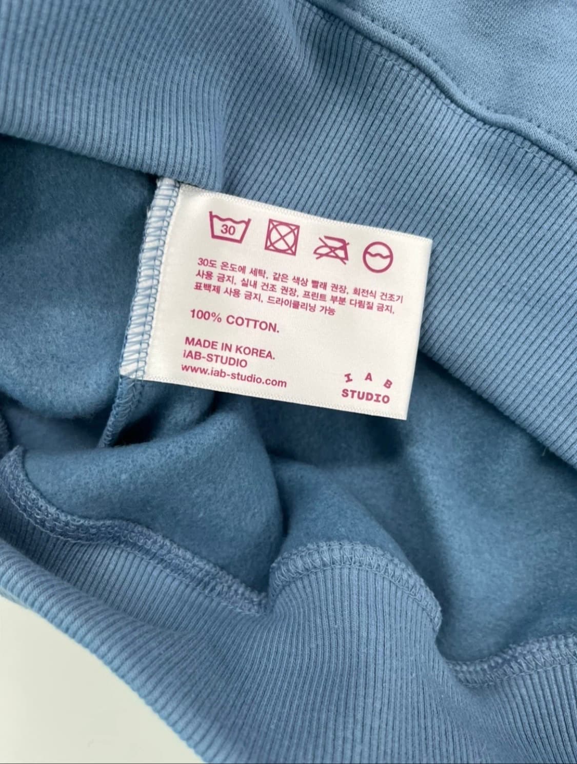 아이앱 스튜디오 맨투맨 L 상품이미지3