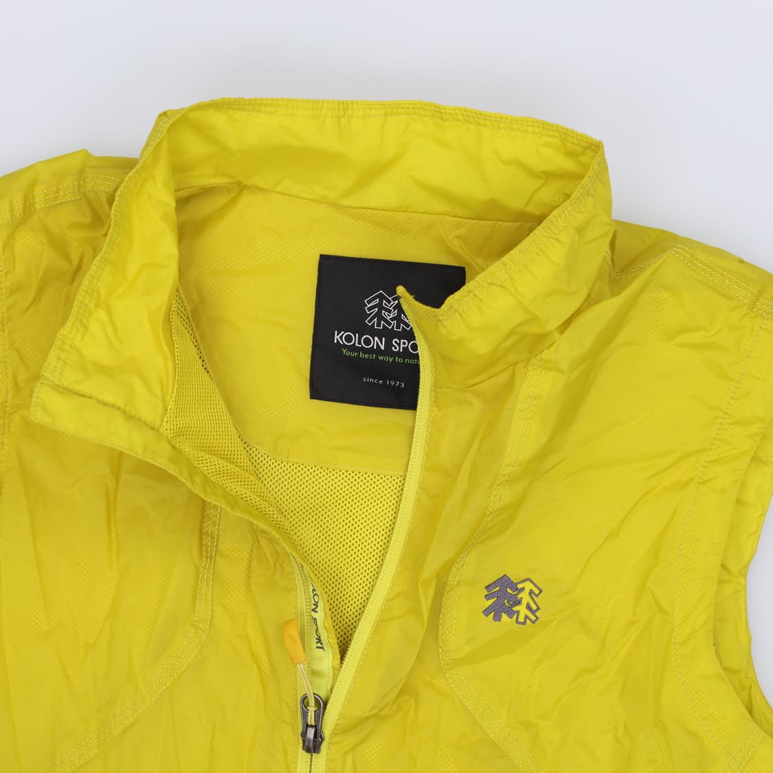 100 코오롱 바람막이 조끼 0318H1 상품이미지3