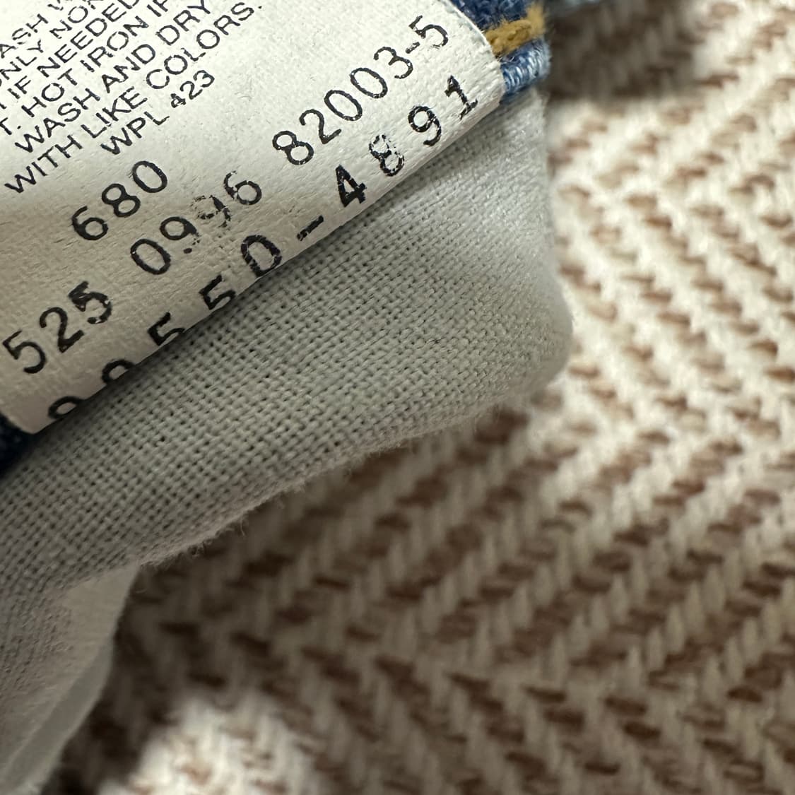 LEVI'S 550 90's usa made tapered denim 상품이미지5