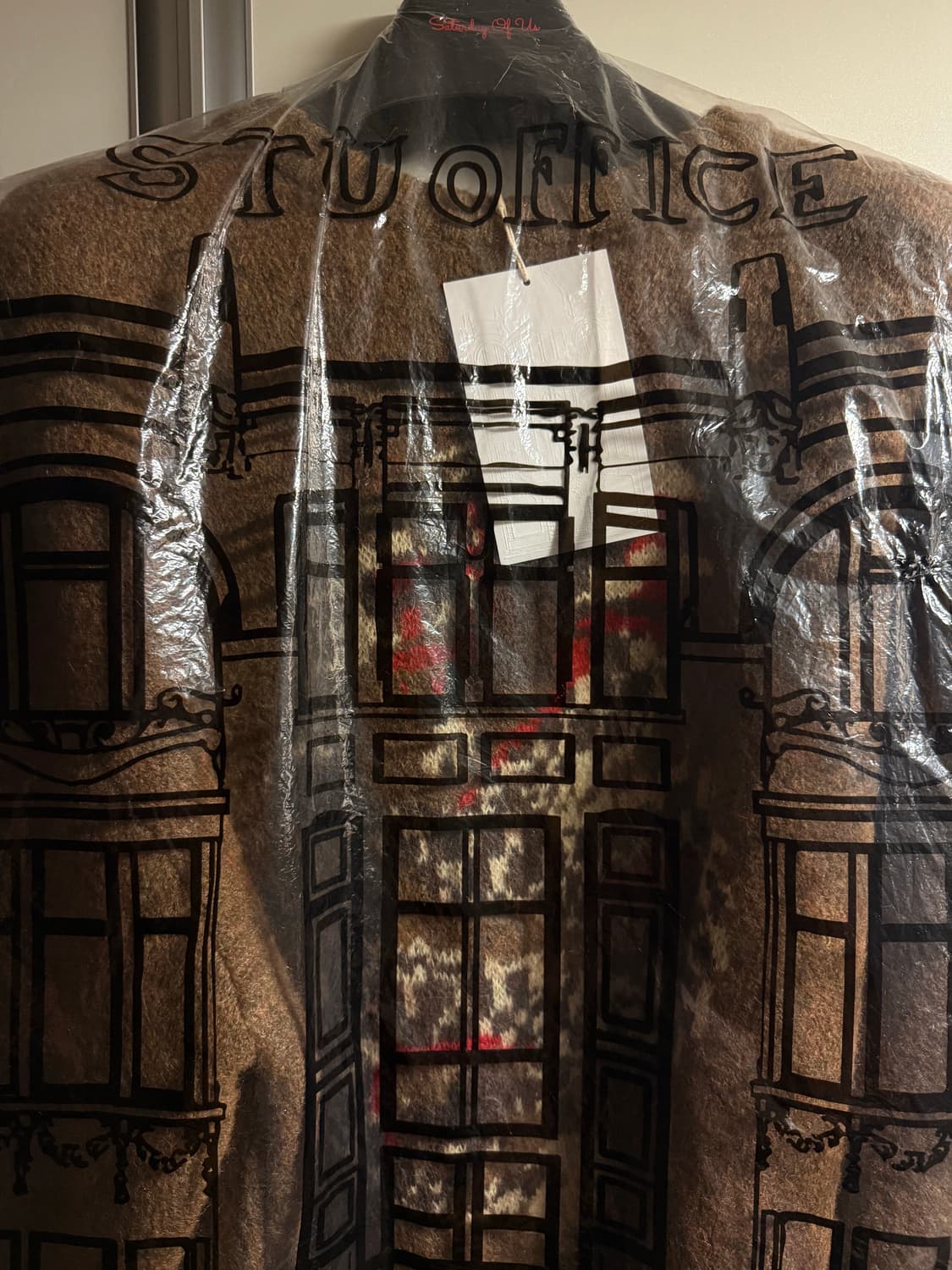 STU 드래곤 자카드 니트 L사이즈 상품이미지4