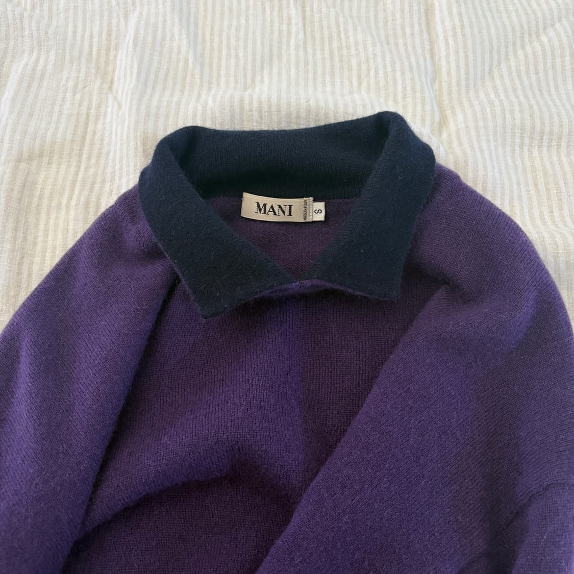  ▫️Armani Cashmere Collar Knit 상품이미지8