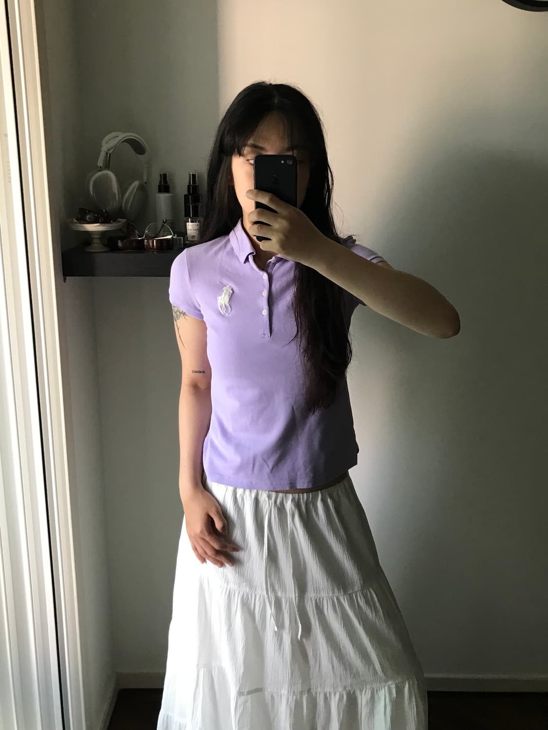 폴로 랄프로렌 빅 포니 로고 퍼플 피케티 상품이미지2