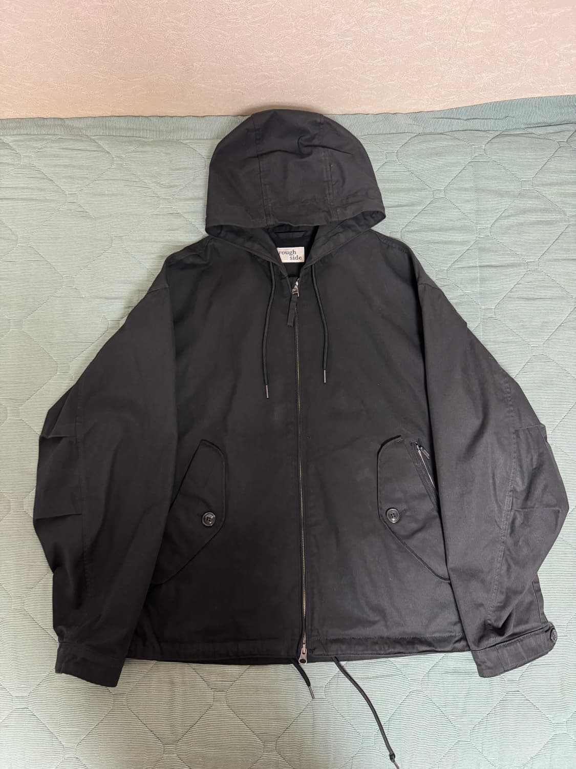 [1]러프사이드 힐파카 블랙 상품이미지1