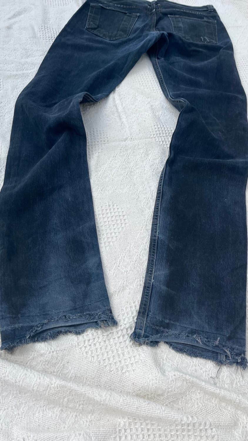 Rick Owens DRKSHDW waxed destroy jeans 상품이미지10