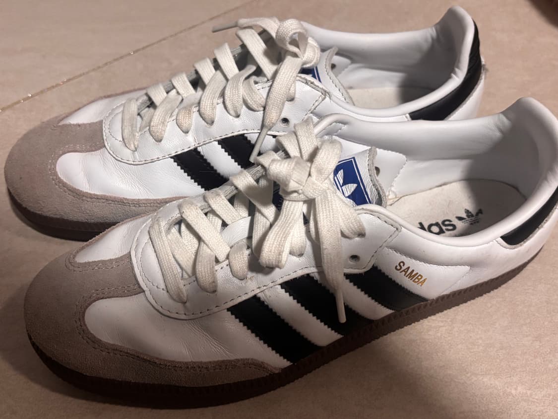 아디다스 삼바 OG 클라우드 화이트 260 상품이미지3