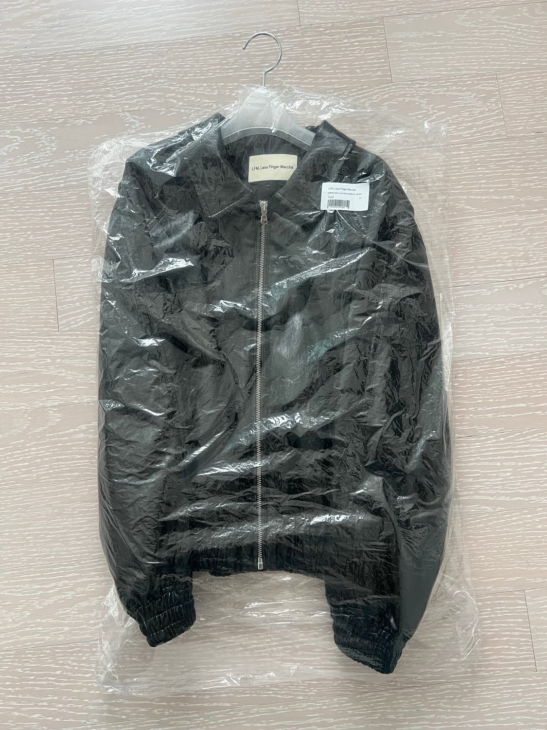 (LFM) FAKE LEATHER BOMBER JACKET 상품이미지4