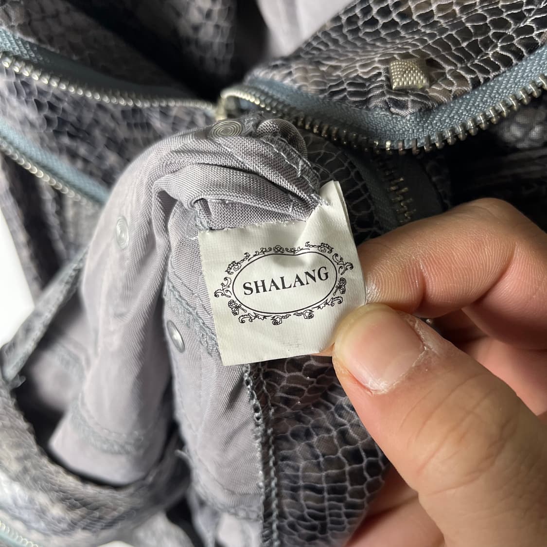 [SHALANG] 샤랑 아카이브 뱀피 베스트 상품이미지6