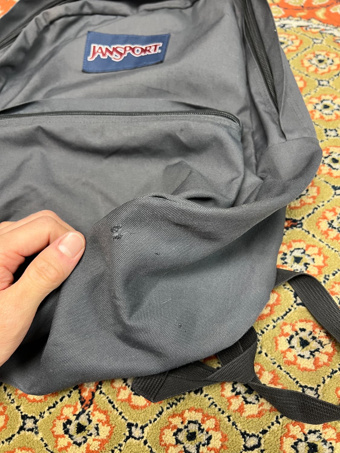 [OS] 잔스포츠 슈퍼브레이크 그레이 백팩 상품이미지3