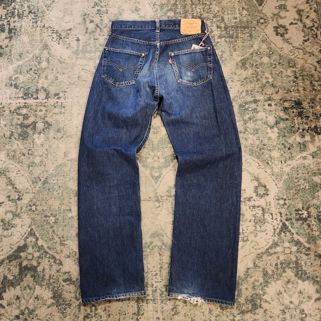 90s USA 발렌시아공장 제작 LVC 501XX 셀비지데님 상품이미지4