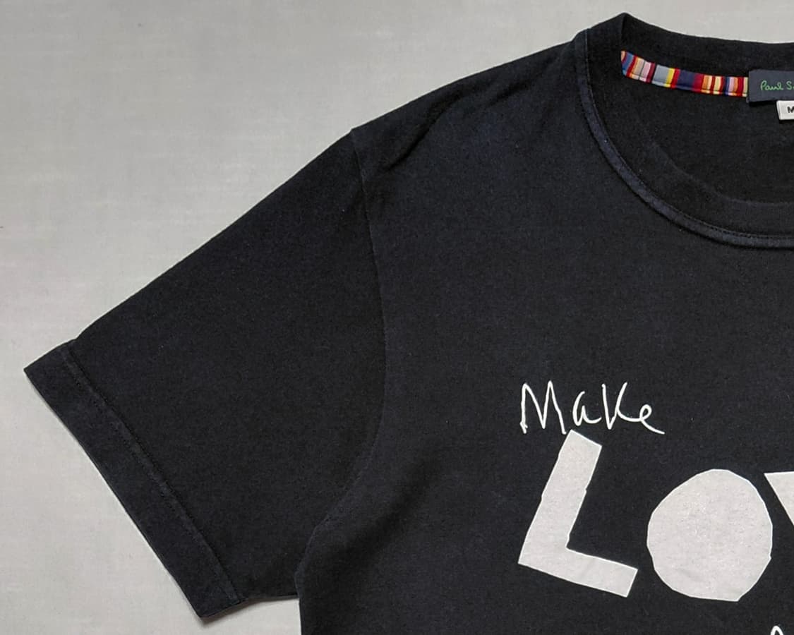 [M] 폴스미스  'Make Love Not War' 그래픽 반팔티셔츠 상품이미지4