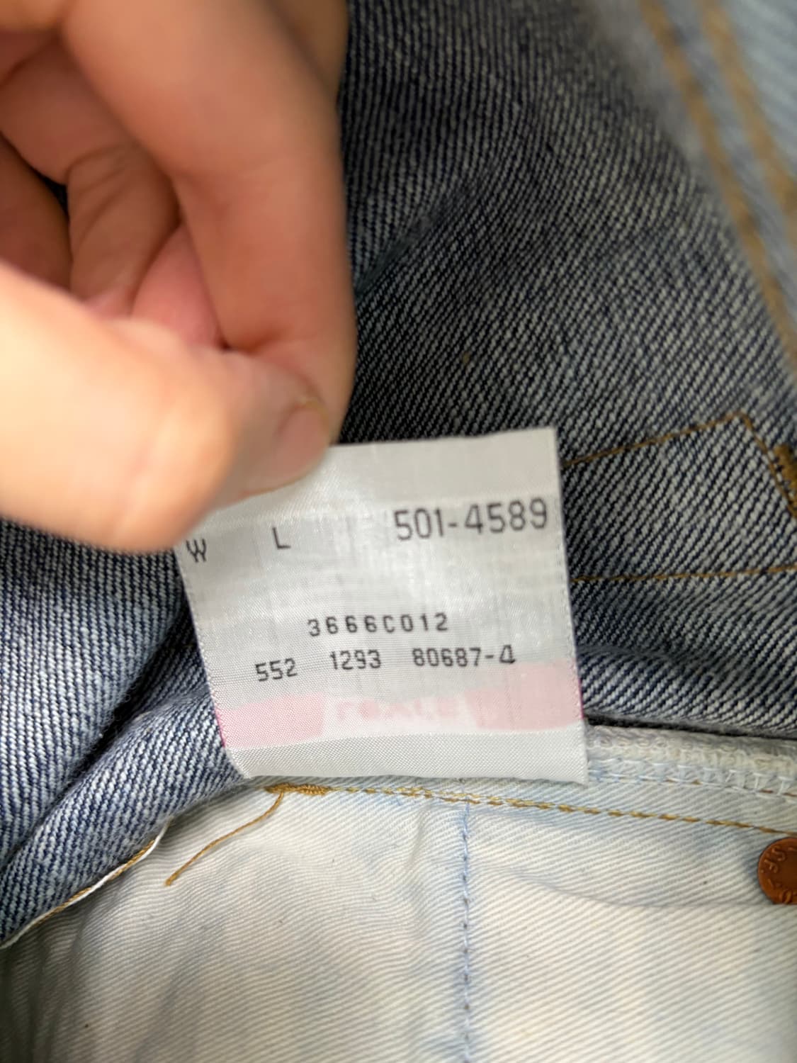 리바이스 데님팬츠 (30inch) 상품이미지6