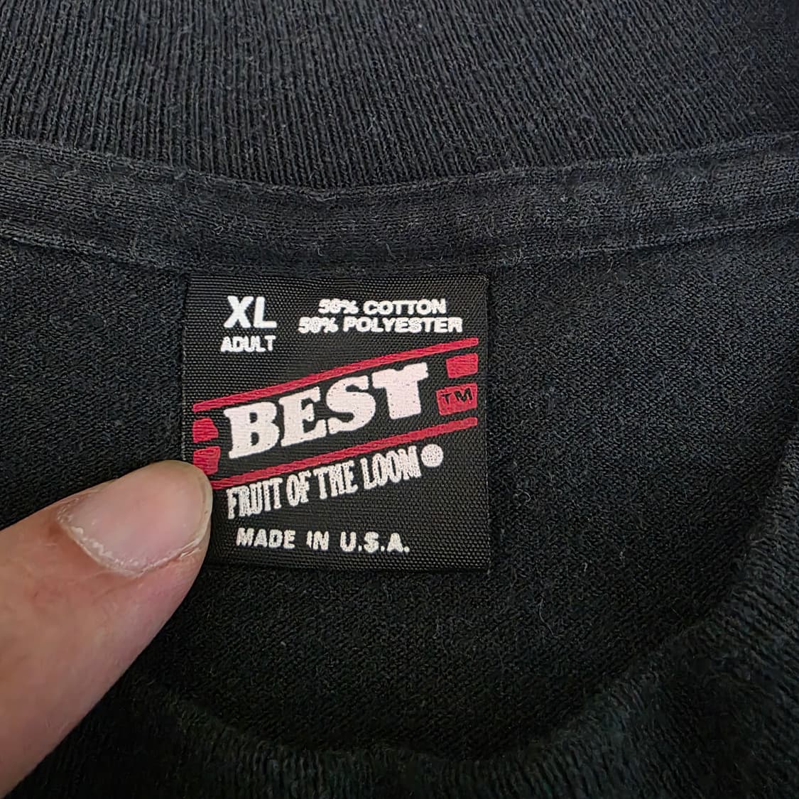 [XL] 90s 빈티지 DARE 티셔츠 블랙 ver. 스크린스타 2 상품이미지6