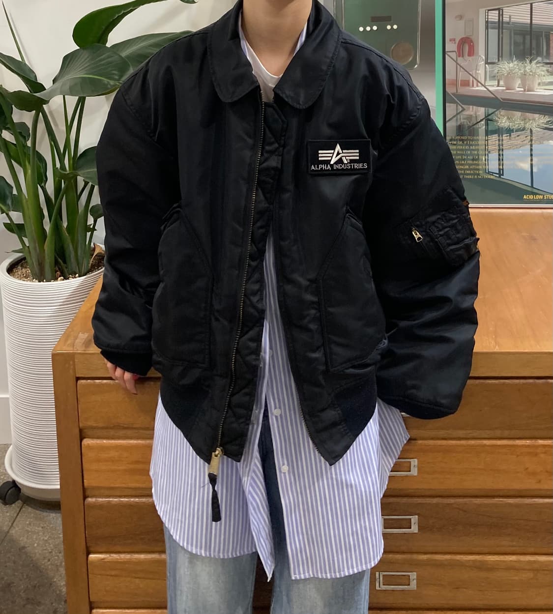 알파인더스트리 구형 cwu-45 자켓 상품이미지1