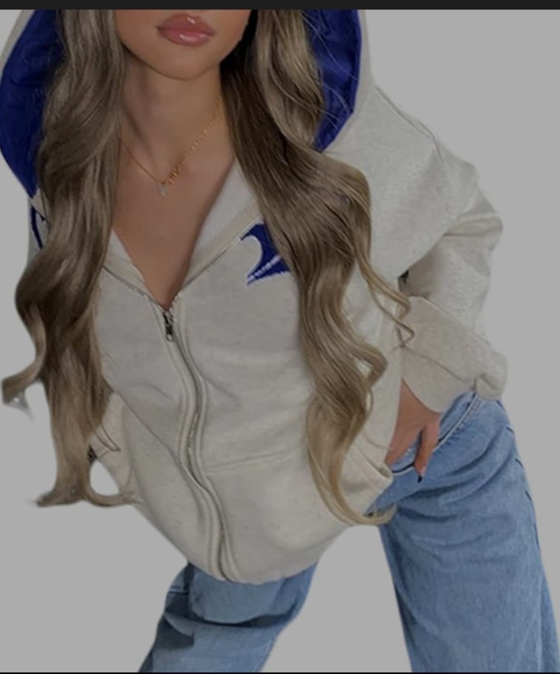 Sport Zip-Up 스포츠 집업 도톰기모 후드집업 (S) 상품이미지4