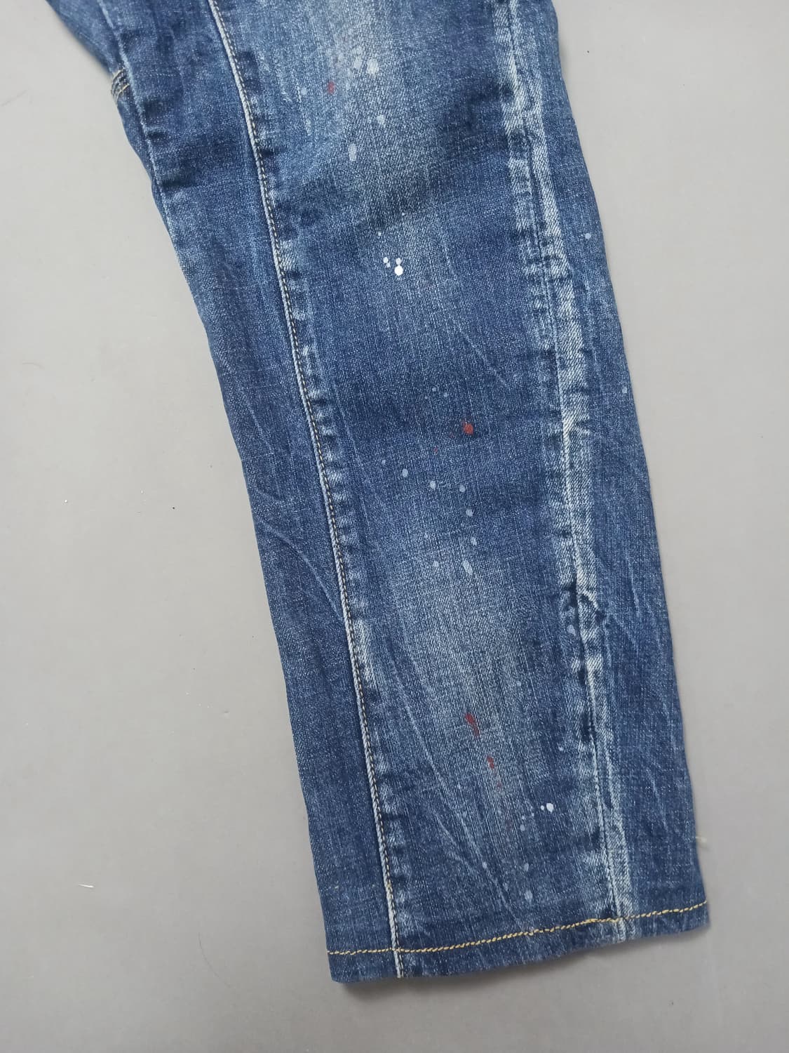 [31] 디스퀘어드2 페인트스팟 바이커진 청바지 상품이미지5