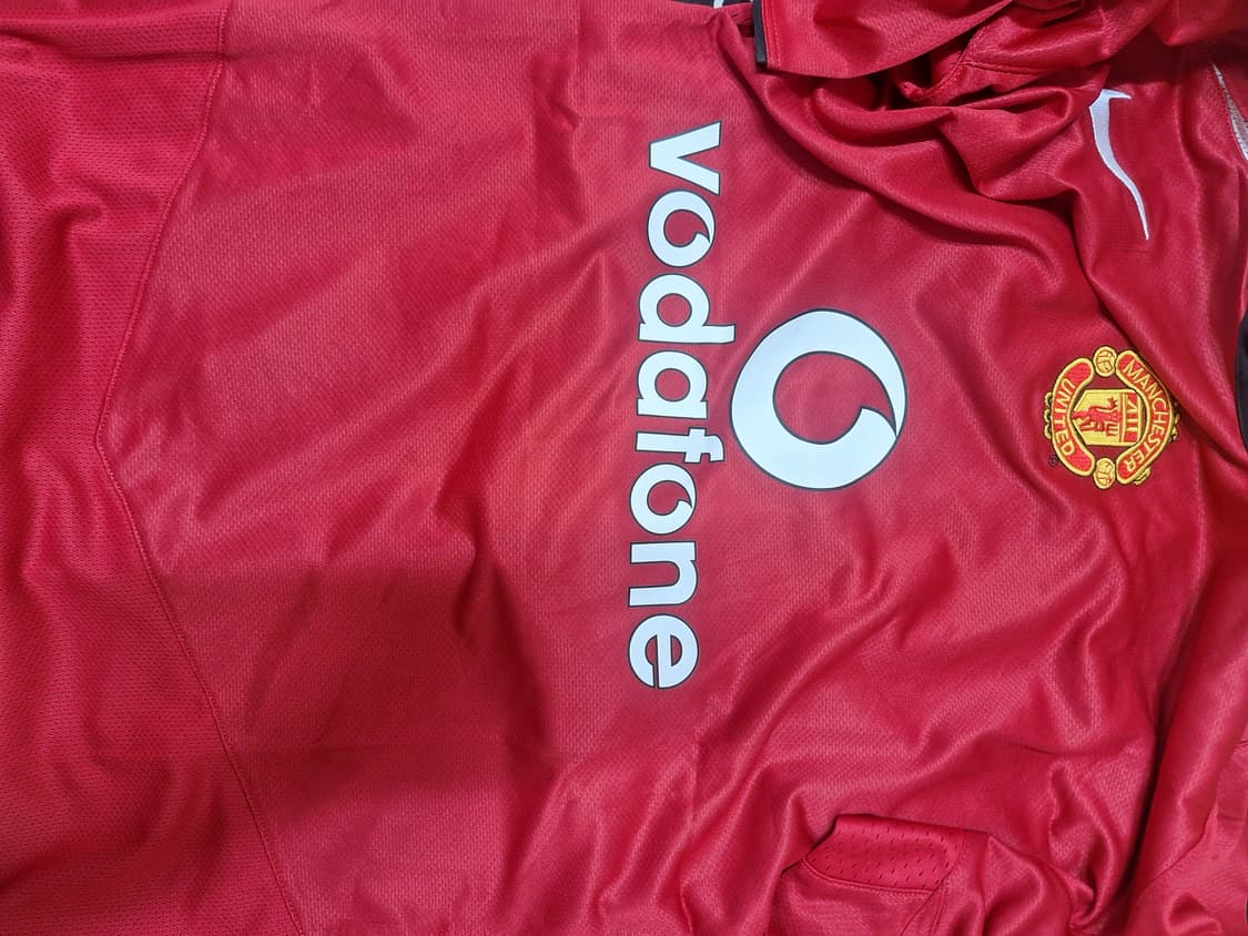 박지성 레트로 맨유 축구유니품 반팔 oem 상품이미지2