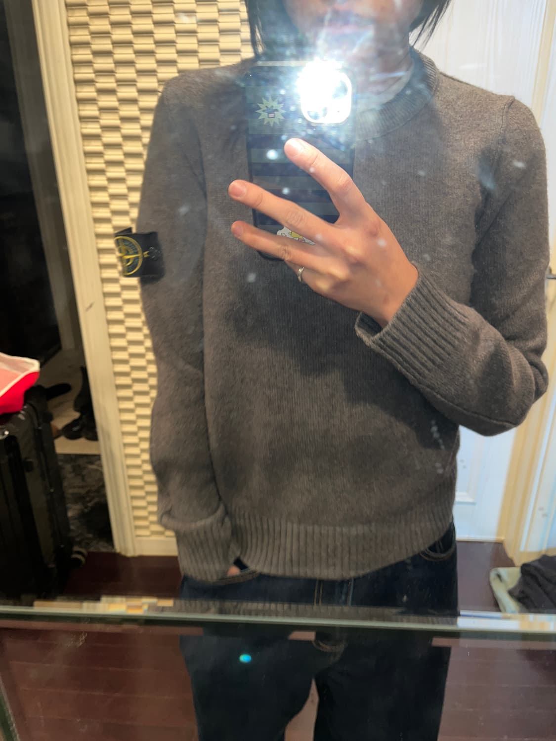 스톤아일랜드 여성 회색 니트 상품이미지7