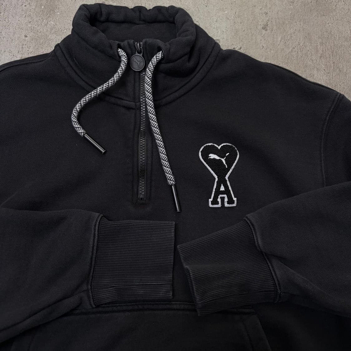 아미&퓨마 반집업 맨투맨[2182] 상품이미지4