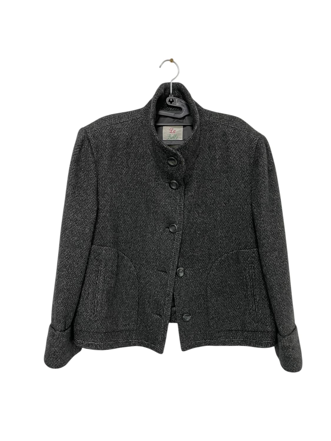 Jpn 빈티지 버튼 자켓 캐시미어 일녀모리걸스즈코히피코이세이오스나계 상품이미지4