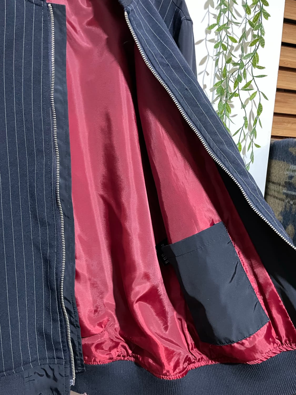 핀스트라이프 블루종 상품이미지7