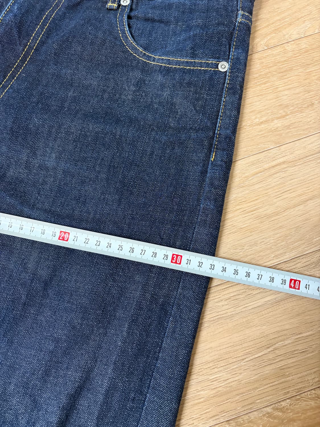 유니폼브릿지 셀비지 데님 L 상품이미지8