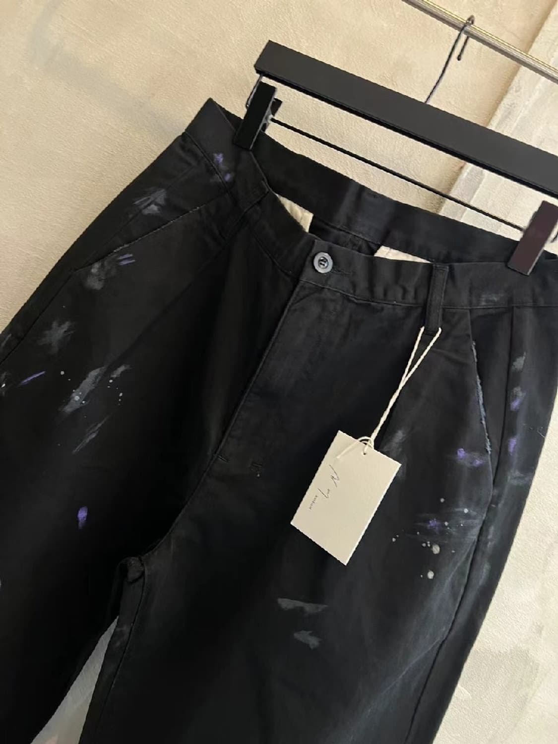 (4) 안셀름 에이징 페인트 팬츠 상품이미지3