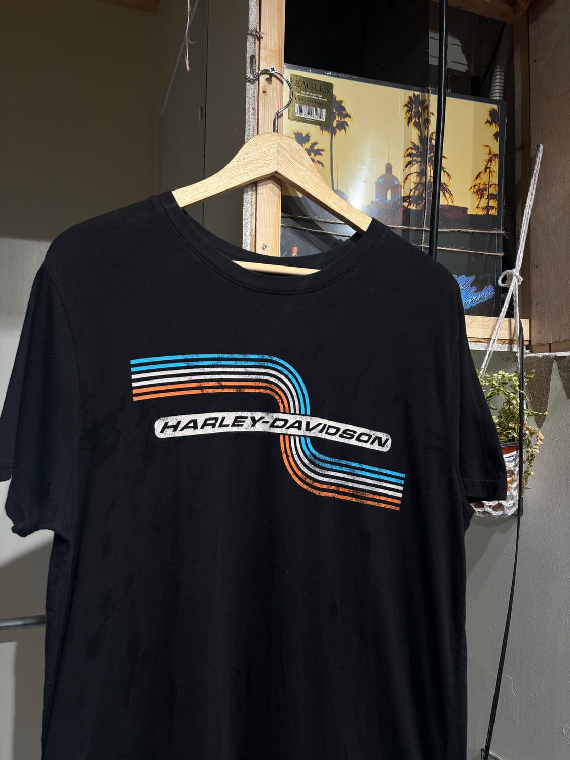 HarleyDavidson Racing Stripe Logo tea 상품이미지2